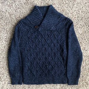 Navy Cat & Jack knit sweater (Boys 4T)